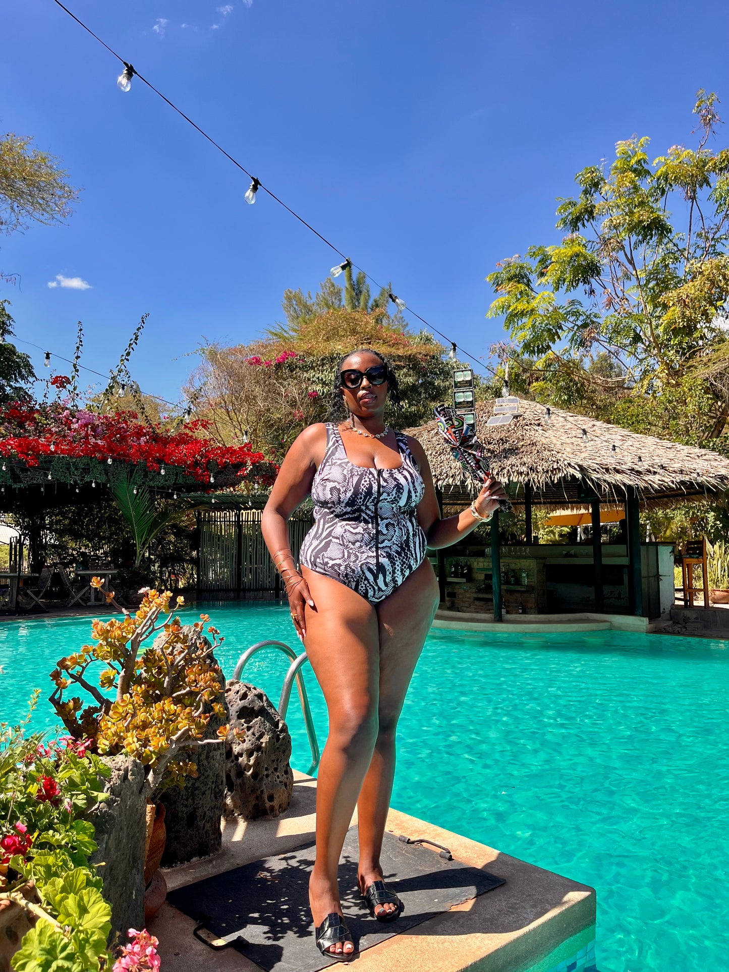 Tide one piece - Grey