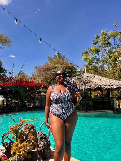 Tide one piece - Grey